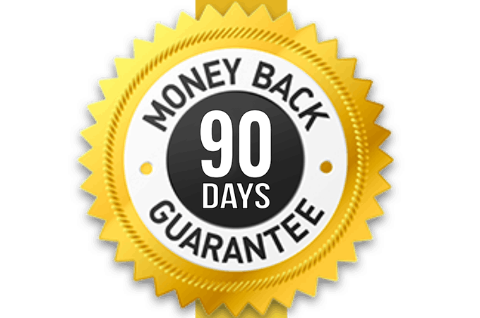 90 days money back guarantee
